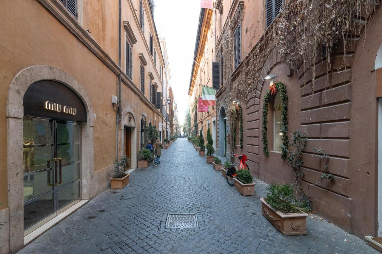 Luxury Piazza Di Spagna Escape With Terrace And Private Spa Rome Exterior photo